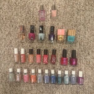 27 Brand New Colorful Nail Polish Collection, Essie,Sally Hansen, CND